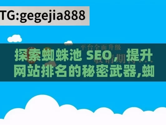 探索蜘蛛池 SEO，提升网站排名的秘密武器,蜘蛛池SEO，提升网站排名的秘密武器