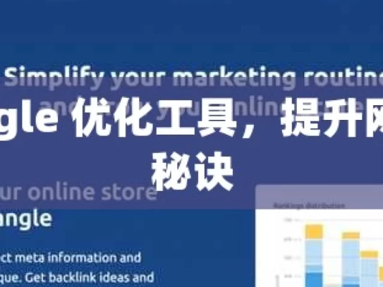 探索 Google 优化工具，提升网站排名的秘诀