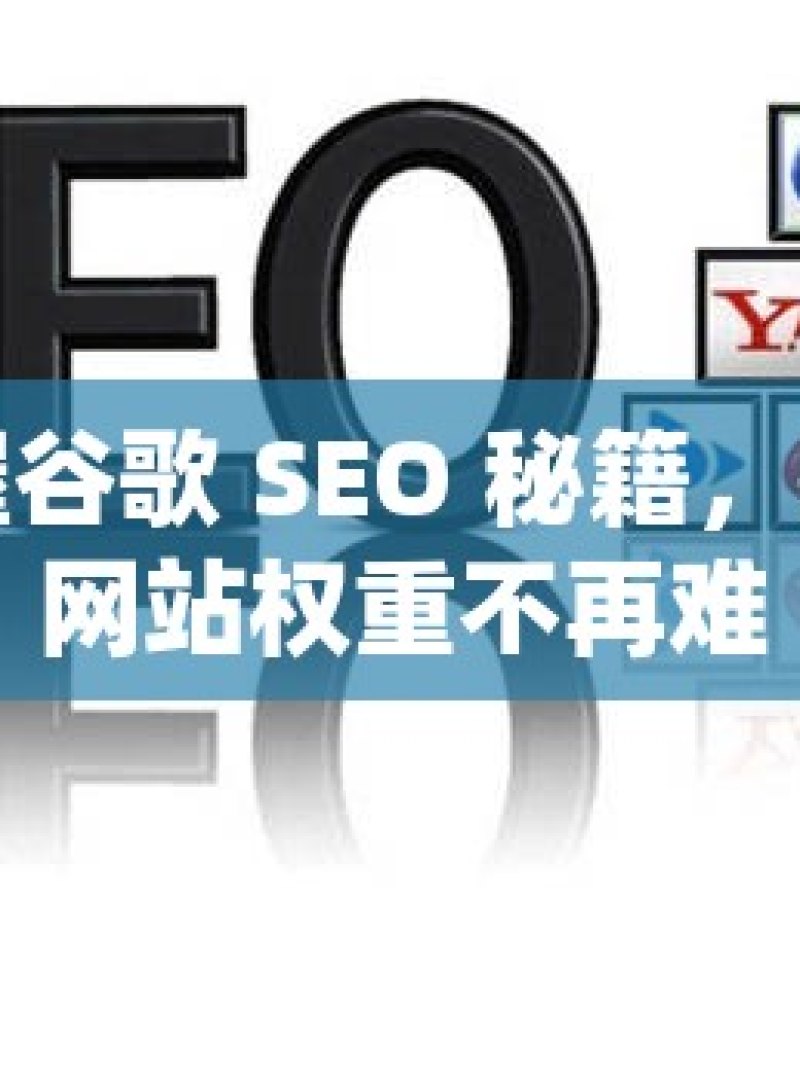 掌握谷歌 SEO 秘籍，提升网站权重不再难