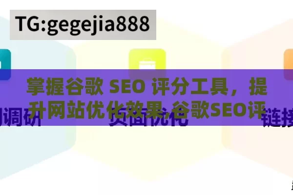 掌握谷歌 SEO 评分工具，提升网站优化效果,谷歌SEO评分工具完全使用指南