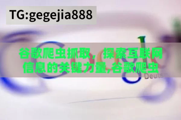 谷歌爬虫抓取，探索互联网信息的关键力量,谷歌爬虫抓取，网站排名的秘密武器