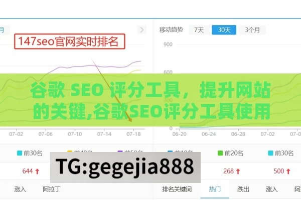 谷歌 SEO 评分工具，提升网站的关键,谷歌SEO评分工具使用指南