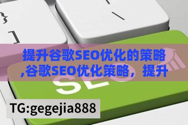 提升谷歌SEO优化的策略,谷歌SEO优化策略，提升网站排名的实用技巧